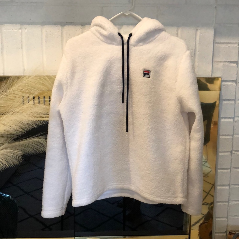 Fila fleece teddy hoodie